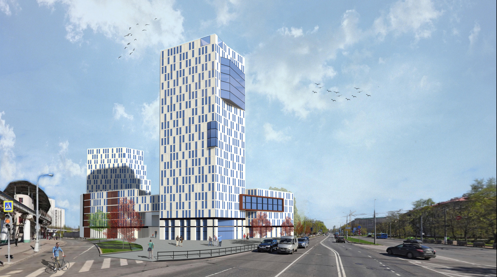 Fonvinzinskaya, Moscow Achtergarde + Welzel English